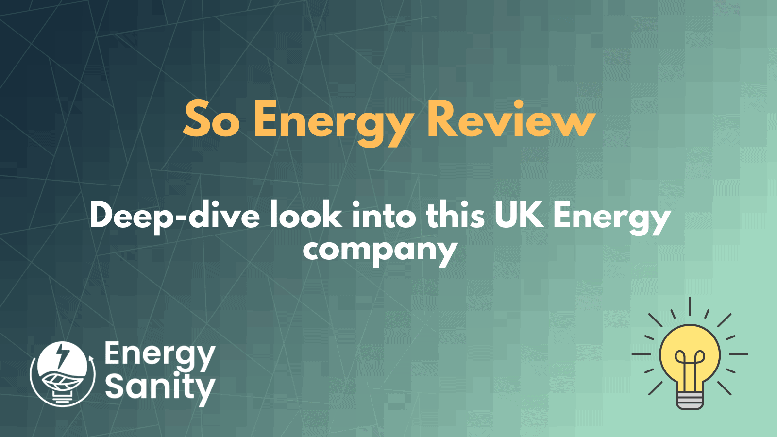 So Energy Review