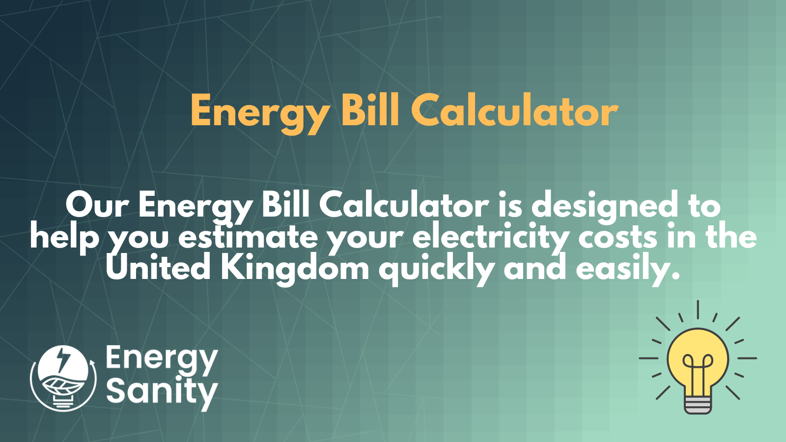 energy bill calculator